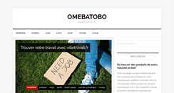 Desktop Screenshot of omebatobo.fr