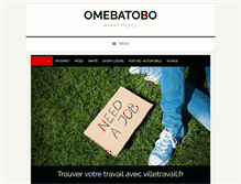 Tablet Screenshot of omebatobo.fr